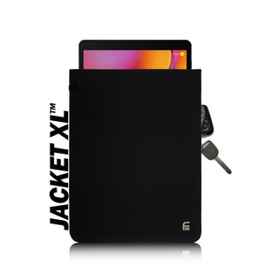 Faraday jacket XL black canvas 9.5 x 12.5 tablet privacy bag - Faraday Defense