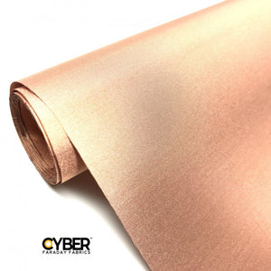 Picture of CX CYBER Faraday Fabric EMF RF Shielding Copper Fabric Roll 44″ x 1′.