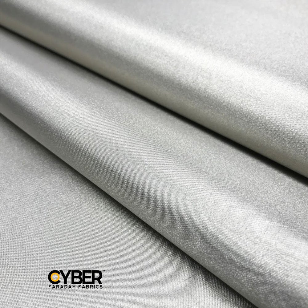 CYBER Faraday Fabric EMF RF Shielding Nickel Copper Fabric Roll 50″ x 1′ (Set of Two) - Faraday Defense