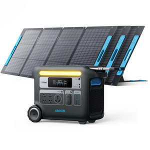 Anker PowerHouse 767 Solar Generator - 2048Wh with 3 x 200W Solar Panels
