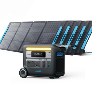 PowerHouse 767 - 2048Wh with 5 x 200W Solar Panels by Anker