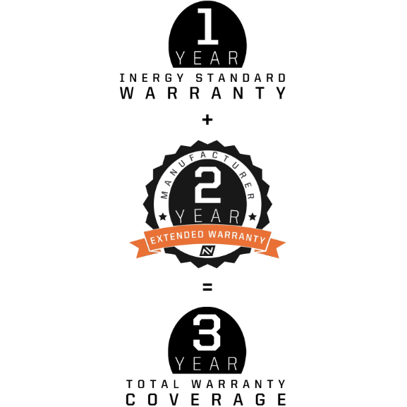 &#39;+2 Years Extended Warranty by Inergy