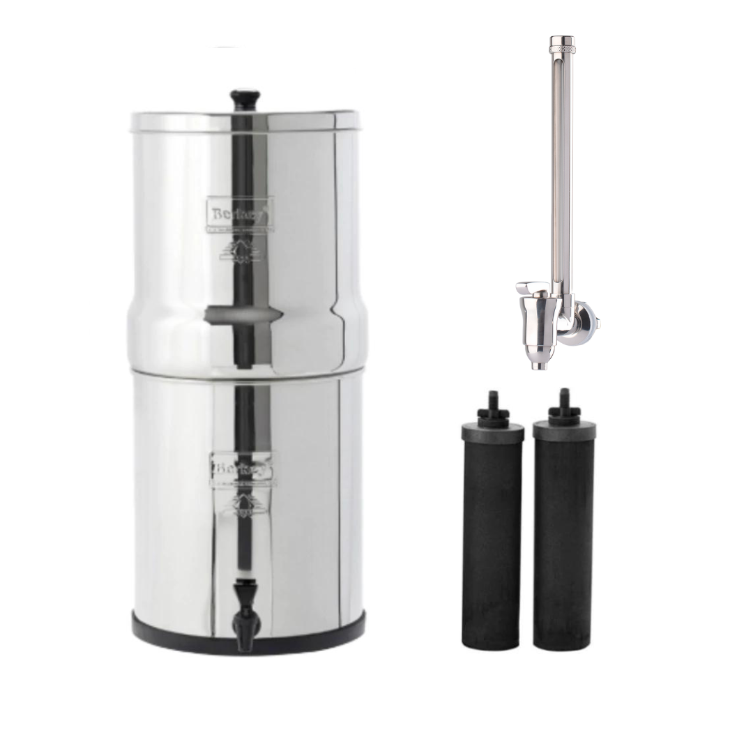 Picture of Big Berkey Water System with Water View Stainless Steel Spigot