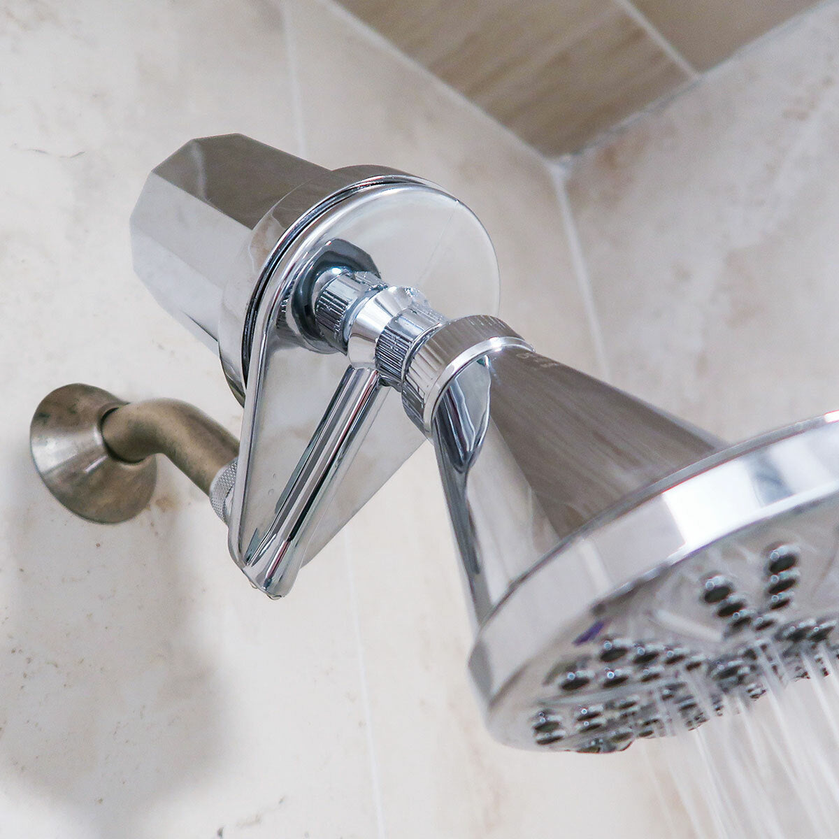 Picture of Berkey Inline Shower Filter used in shower - Water Filtration