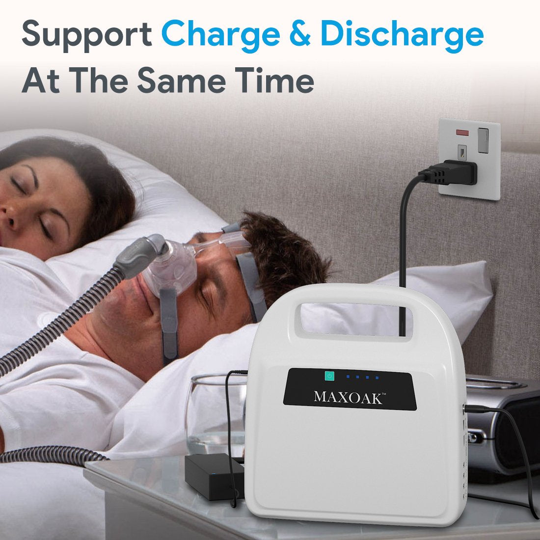 Bluetti - Poweroak K6 CPAP Battery Backup