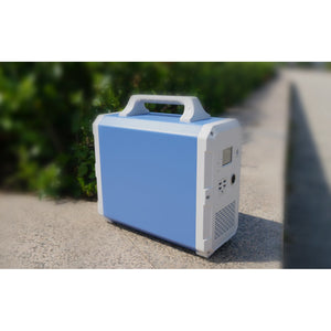 Photo of Bluetti - EB150 1500Wh/1000W Portable Power Station in back view.
