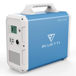 Photo of Bluetti - EB150 1500Wh/1000W Portable Power Station in a white background.