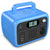 Photo of Bluetti - AC30 300Wh/300W Portable Power Station in color blue on a white background.