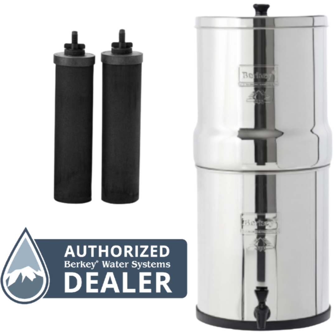 CROWN BERKEY™  6 GAL WITH 2, 4, 6 or 8 BLACK ELEMENTS