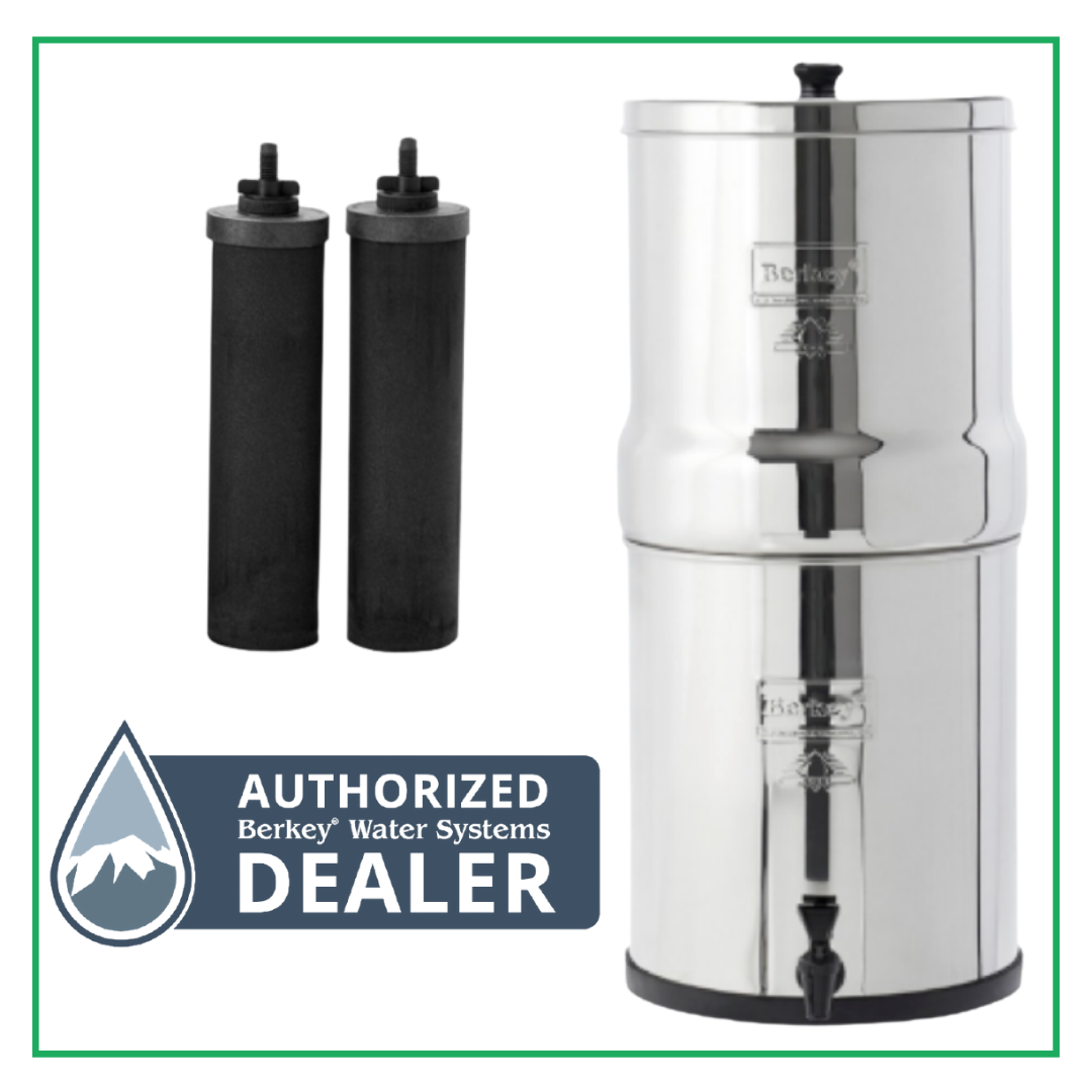 CROWN BERKEY™  6 GAL WITH 2, 4, 6 or 8 BLACK ELEMENTS