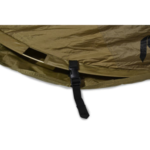 Photo of the Catoma Burrow Groundsheet strap in a white background.