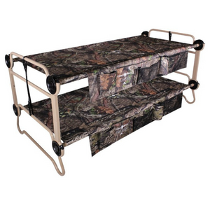 Picture of Disc-O-Bed Cam-O-Bunk XL with Mossy Oak including Organizers Side View.