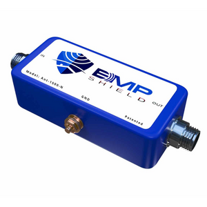 EMP Shield - HF/VHF/UHF Radio EMP Protection up to 1500 Watts with N-Connectors (ANT-1500-N)