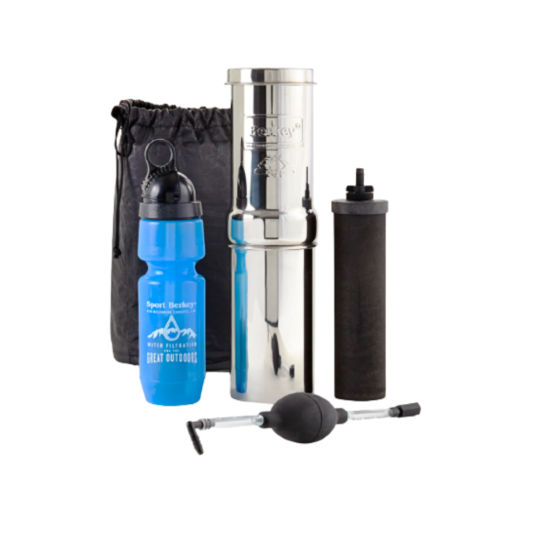 Go Berkey Kit – 1 Quart with Black Elements