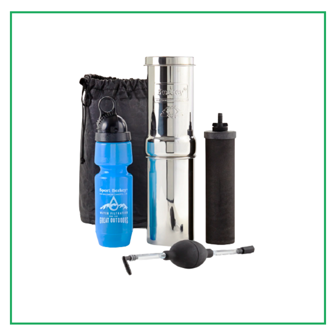 Go Berkey Kit – 1 Quart with Black Elements