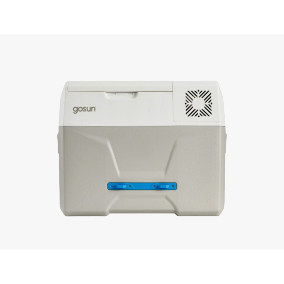 Picture of GoSun Chill Portable Solar Fridge in a white background.