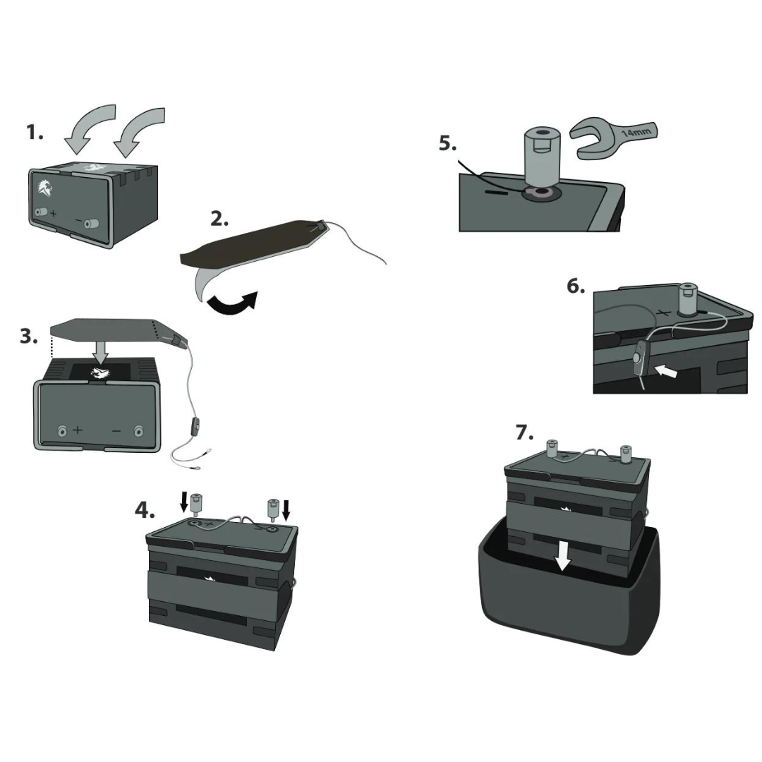 Lion Energy - Battery Warmer