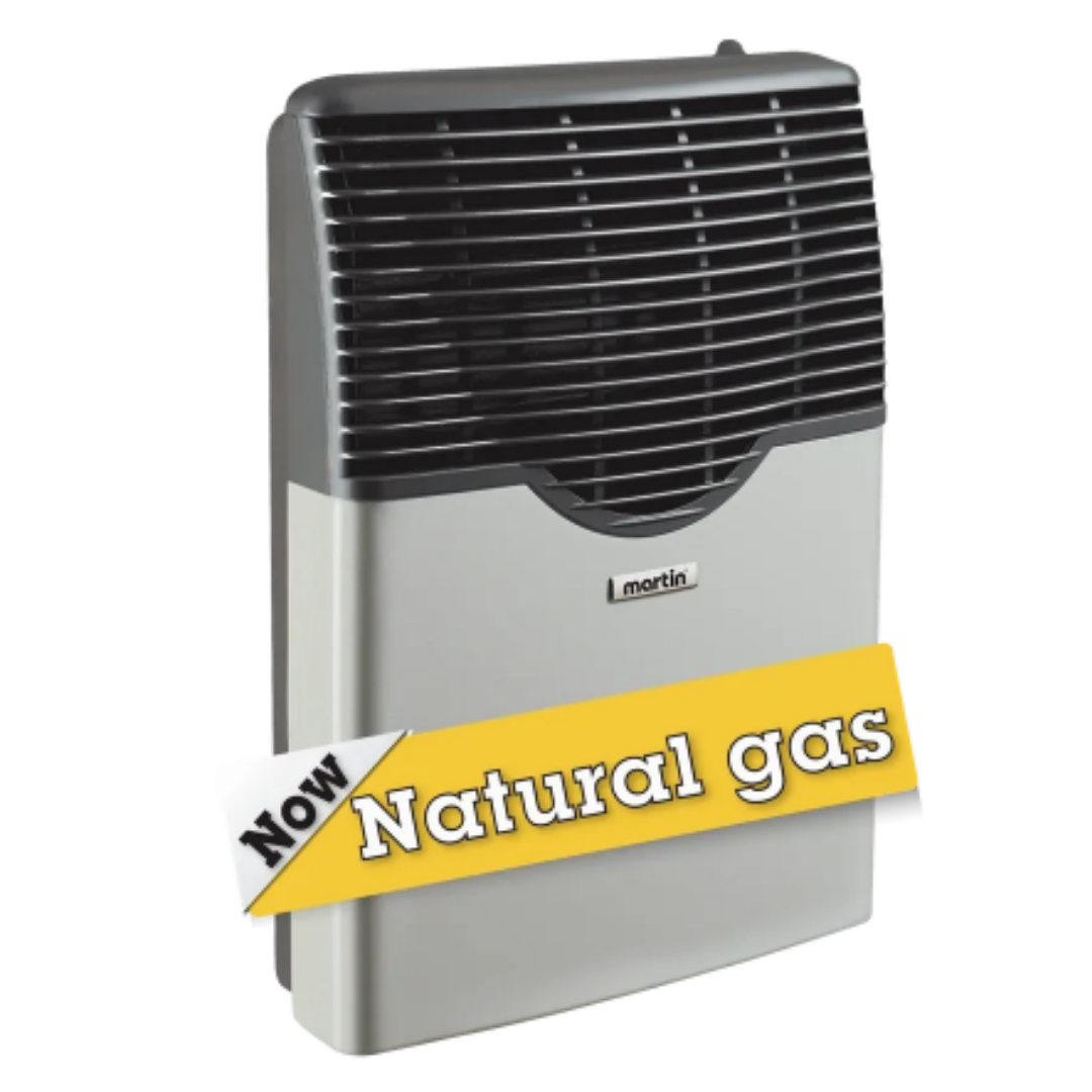 Picture of Martin - Natural Gas Direct Vent Thermostatic Heater 11,000 Btu MDV12N side view
