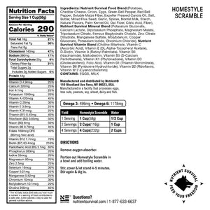 Nutrient Survival - Homestyle Scramble - 6 Cans