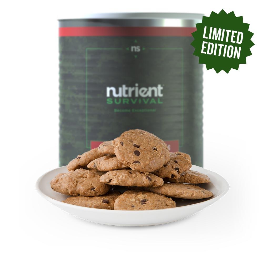 Nutrient Survival - Chocolate Chip Cammie Cookie Can - Pack of Three