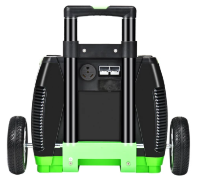 Photo of Nature&#39;s Generator Elite in back view in a white background.