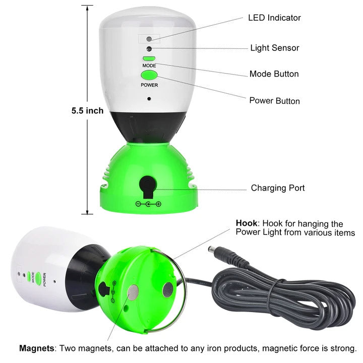 Nature&#39;s Generator-Nature&#39;s Generator Power Light