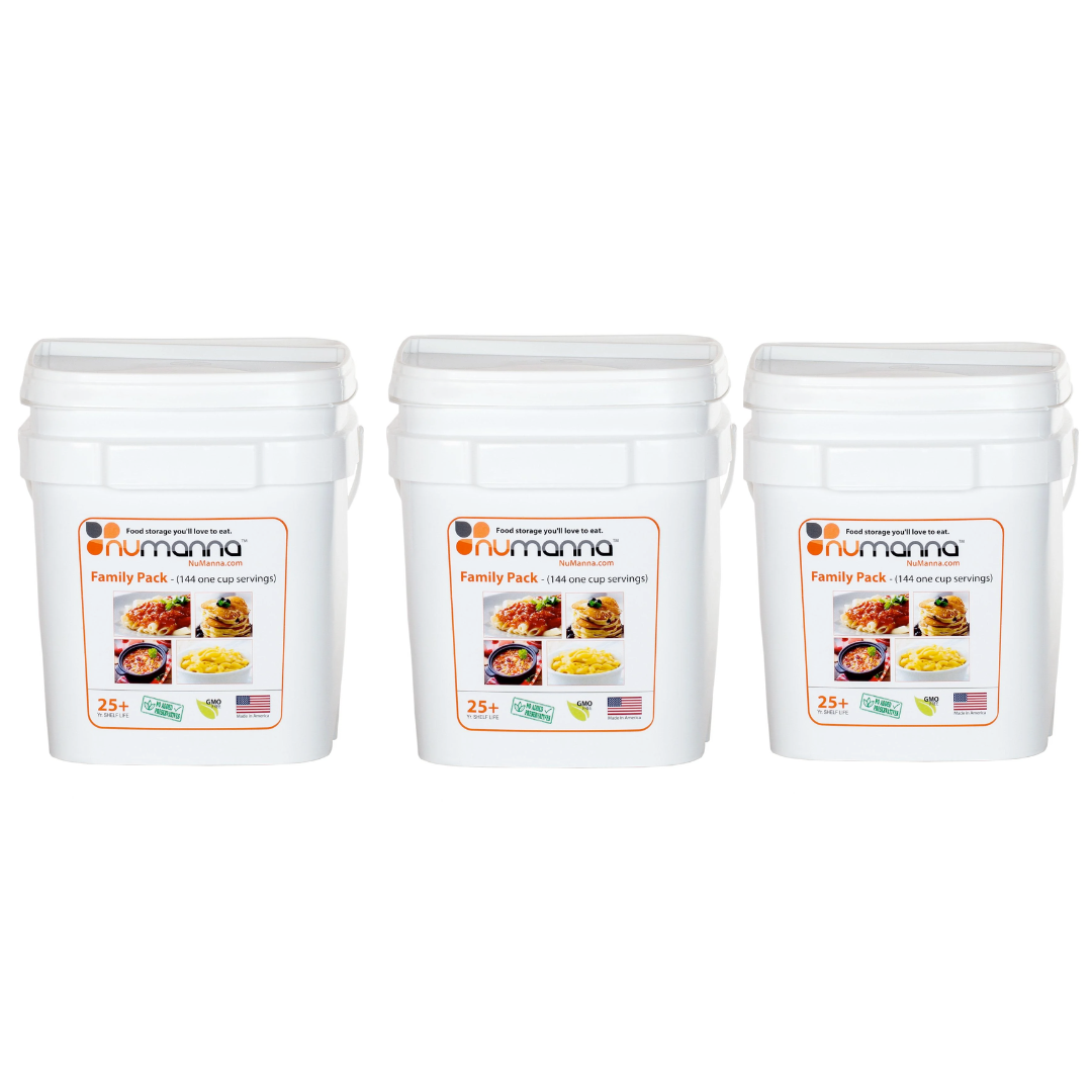 Numanna Triple Family Pack Food Storage