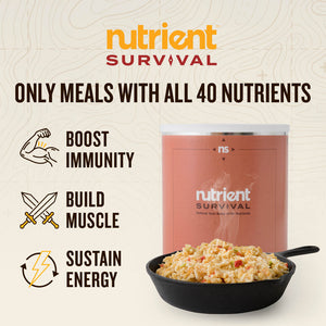Nutrient Survival Homestyle Scramble.