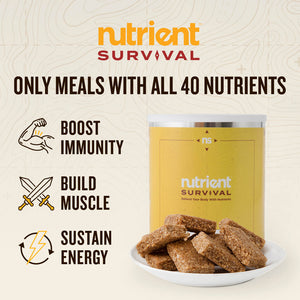 Nutrient Survival Honey Granola Bar-Meals