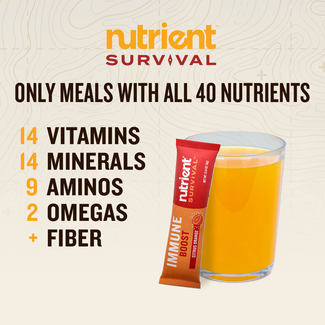 Nutrient Survival Immune Boost with Nutrients