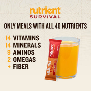 Nutrient Survival Immune Boost with Nutrients