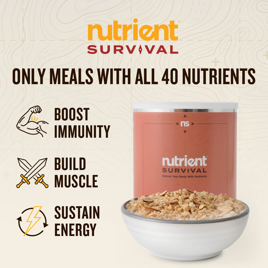 Nutrient Survival Maple Almond Grain Crunch