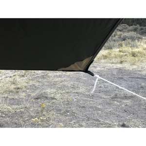 Kodiak Canvas - Super-6 Tarp wth Pole Set-Tent-Kodiak Canvas-Wild Oak Trail