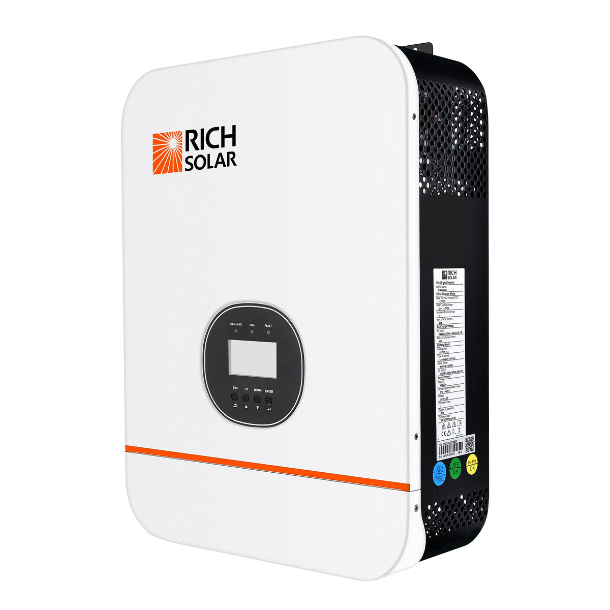 Rich Solar - 3000 Watt (3kW) 48 Volt Off-grid Hybrid Solar Inverter