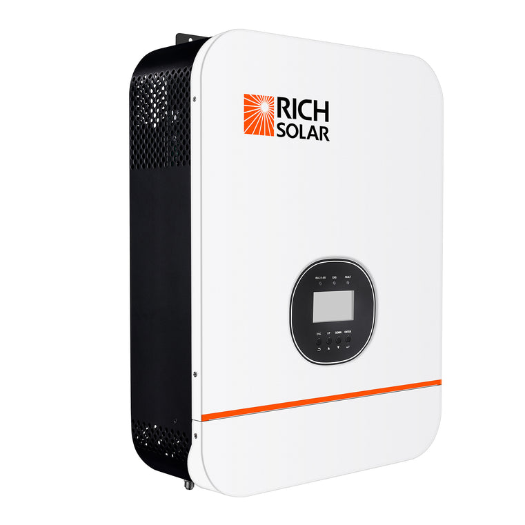 Rich Solar - 3000 Watt (3kW) 48 Volt Off-grid Hybrid Solar Inverter