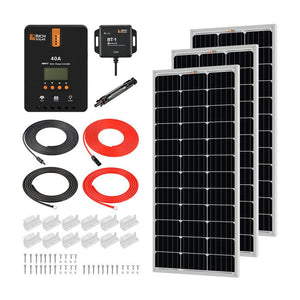 Rich Solar - 300 Watt Solar Kit with 40A MPPT Controller