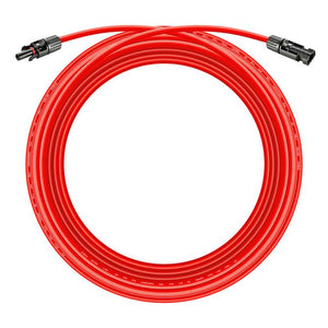 Photo of Rich Solar - 10 Gauge 30 Feet MC4 Cable 1 piece red.