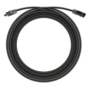 Photo of Rich Solar -  1 piece 50 Foot Black Cable with MC4 connectors on both ends