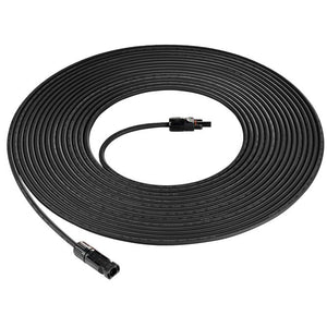Photo of Rich Solar -  1 piece 30 Foot Black Cable with MC4 connectors on both ends