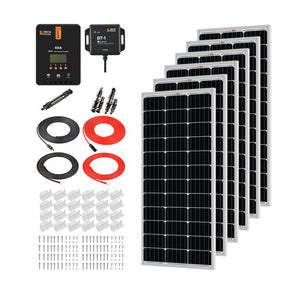 Rich Solar - 600 Watt 24V Solar Kit  with 40A MPPT Controller