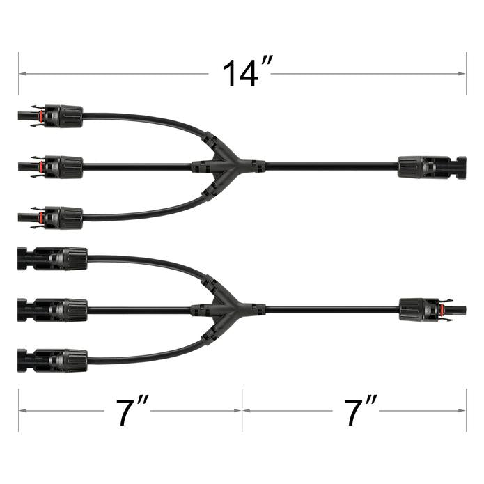 Rich Solar - Y Branch Parallel Adapters