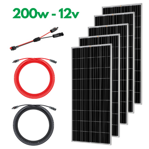 Rich Solar - 1000 Watt Mono Solar Panel Kit