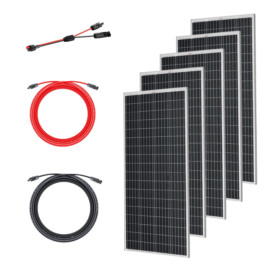 Rich Solar - 1000 Watt Mono Solar Panel Kit