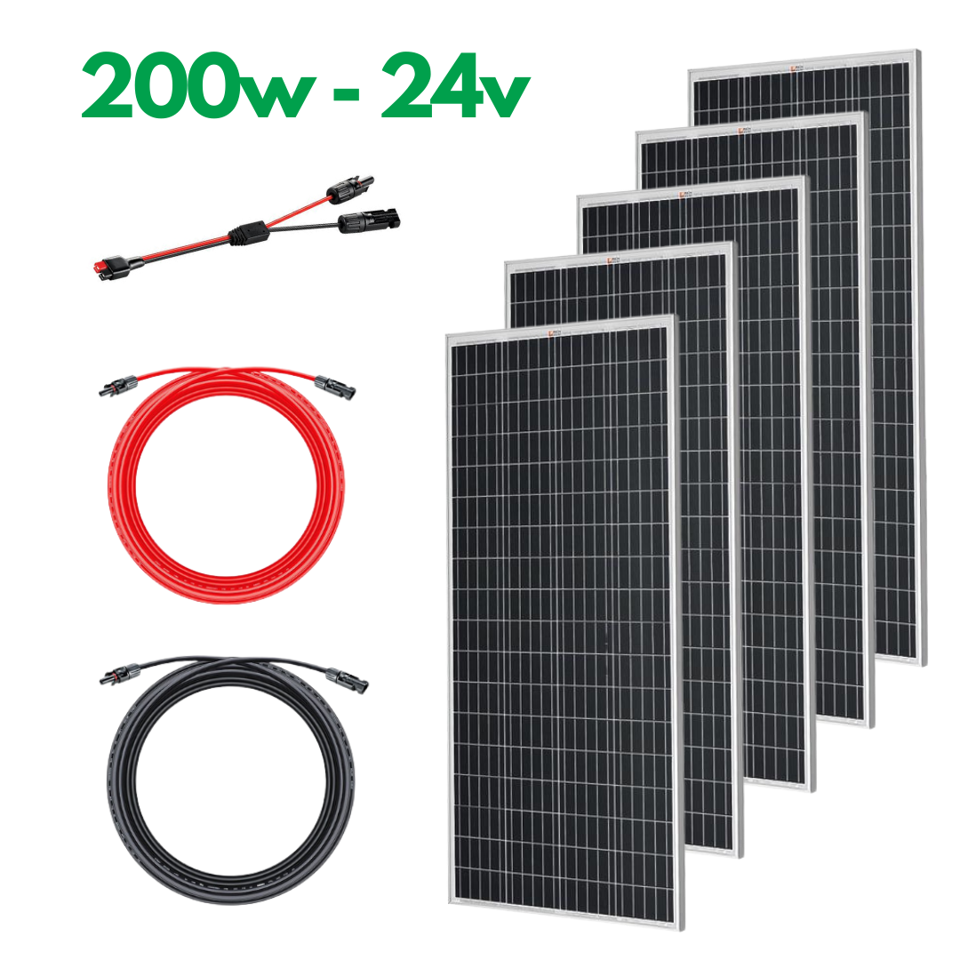 Rich Solar - 1000 Watt Mono Solar Panel Kit