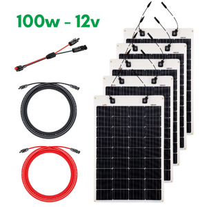 Rich Solar - 500 Watt Flexible Solar Panel Kit