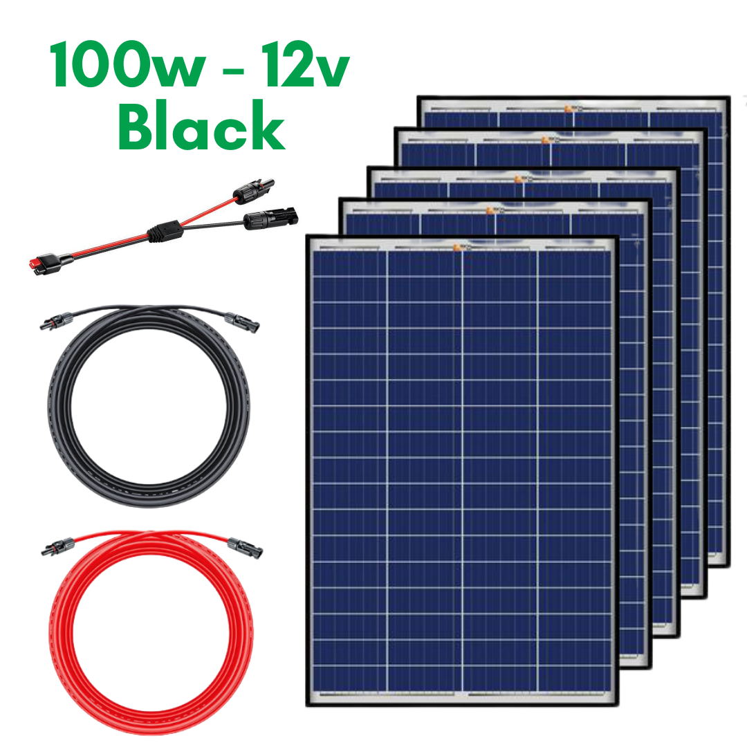 Rich Solar - 500 Watt Poly Solar Panel Kit - Wild Oak Trail