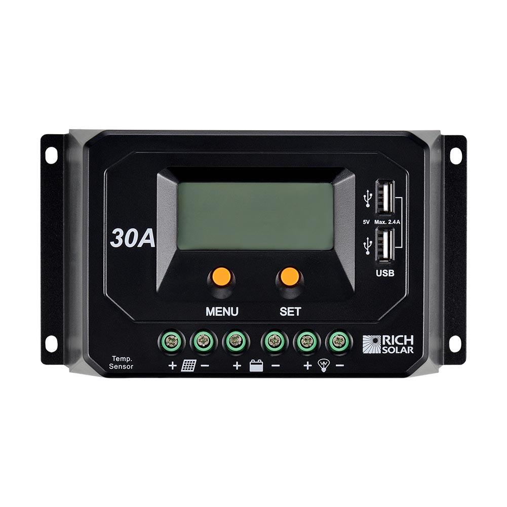 Rich Solar - 30 AMP Solar Charge Controller