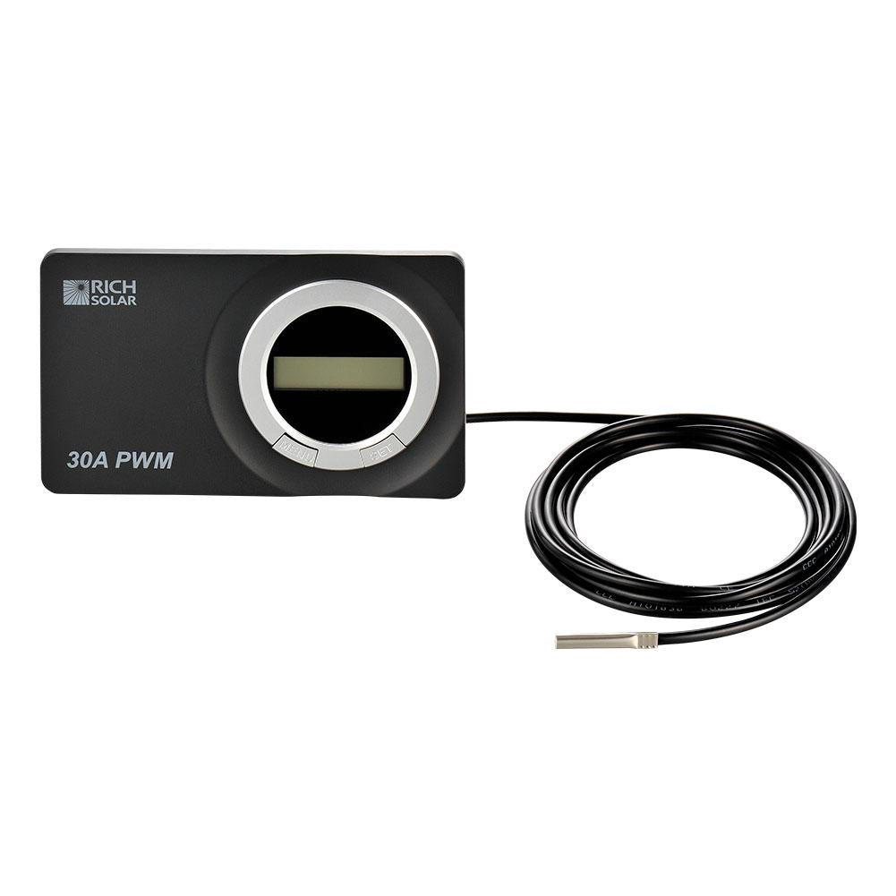 Rich Solar - 30 AMP Solar Charge Controller Flush Mount