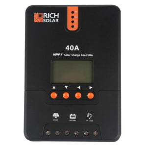 Rich Solar - 40 AMP MPPT Solar Charge Controller