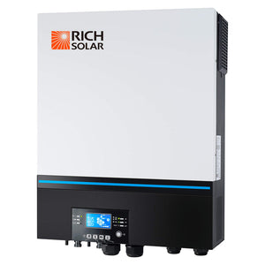 Rich Solar - 6500 Watt (6.5kW) 48 Volt Off-grid Hybrid Solar Inverter